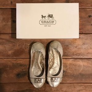 Authentic COACH Dora Flats